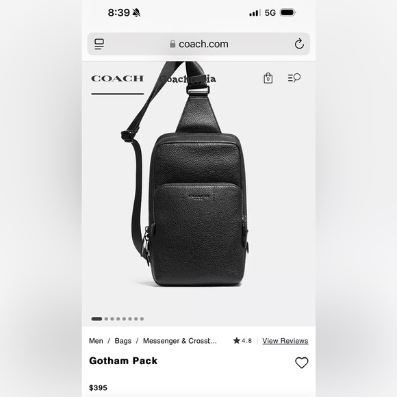 Coach Gotham Pack - Picture 12 of 14